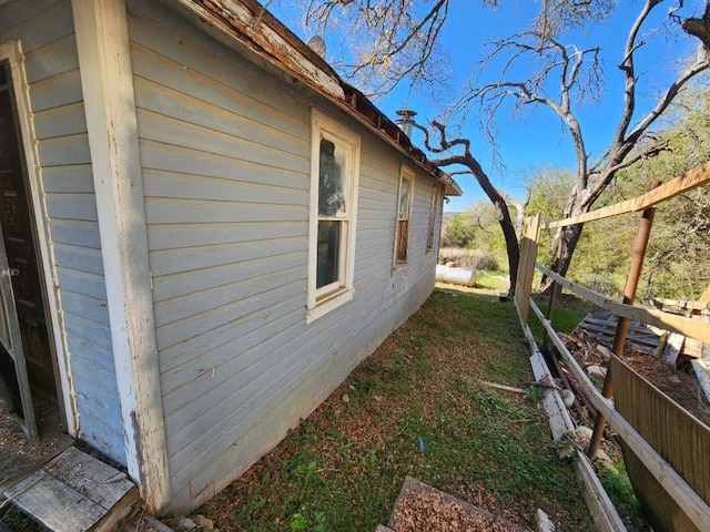 view of side of home