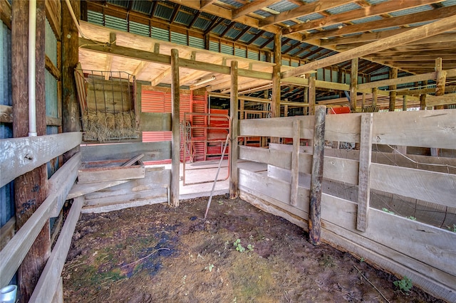 view of stable