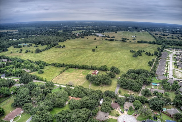 view of aerial view