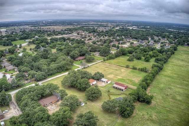 view of aerial view