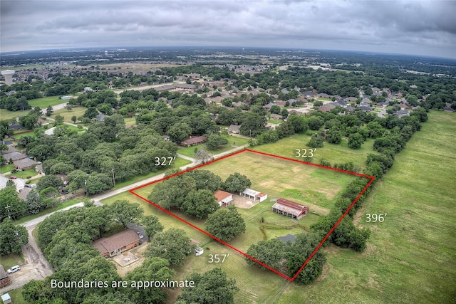 view of birds eye view of property