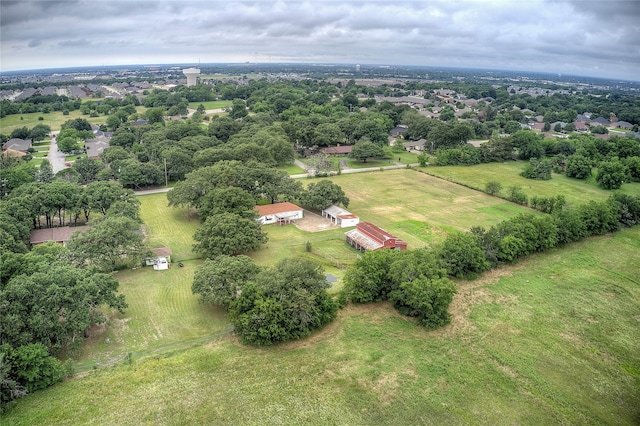 view of aerial view