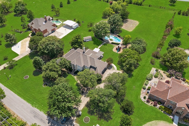 birds eye view of property featuring a residential view