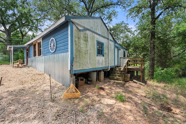 view of shed / structure