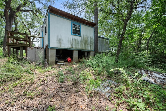 view of rear view of house