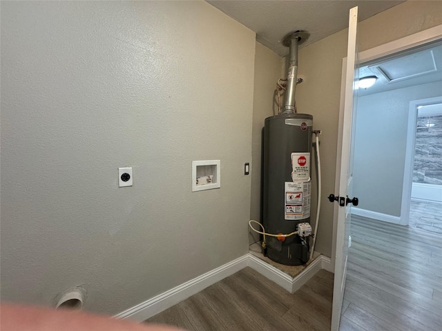 utilities featuring water heater