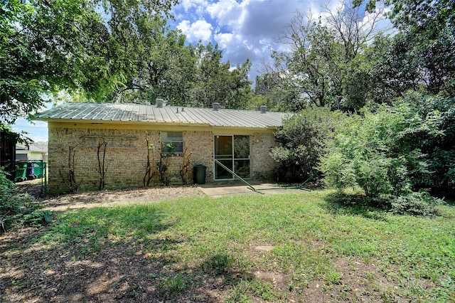 view of rear view of property