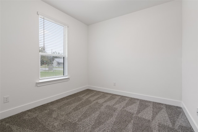 carpeted empty room with plenty of natural light