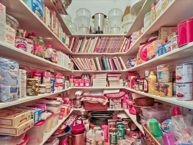 view of pantry