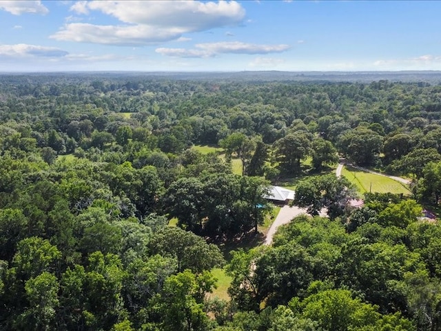 view of aerial view