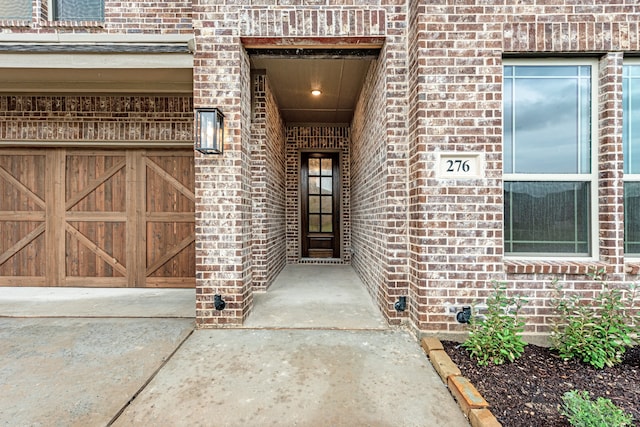 view of property entrance