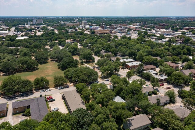 view of aerial view