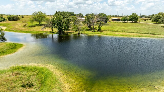 view of property view of water