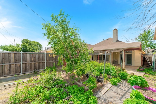 view of rear view of property