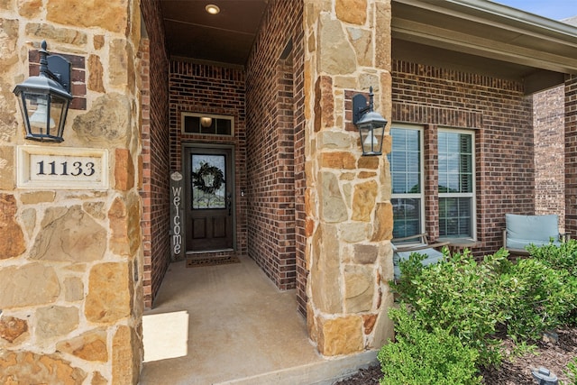 view of property entrance