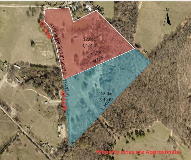 TBDLOT412.82ACRES/- Vz County Road 1126, Fruitvale, TX 75127