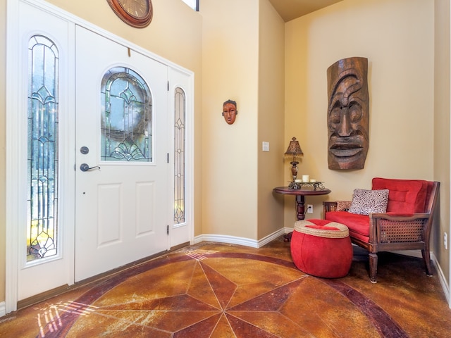 entrance foyer with a wealth of natural light