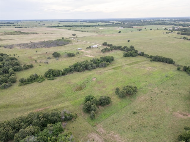 bird's eye view featuring a rural view