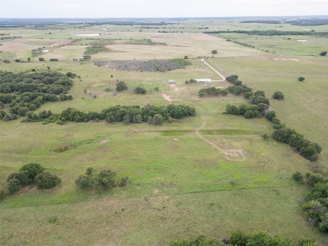 bird's eye view featuring a rural view