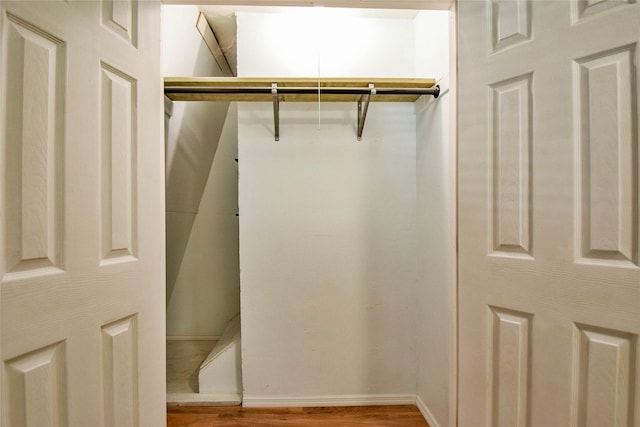 view of closet