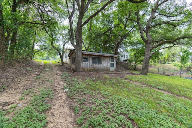 view of yard