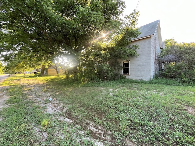 view of yard