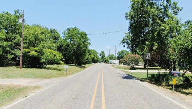 view of road