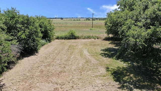 drone / aerial view featuring a rural view