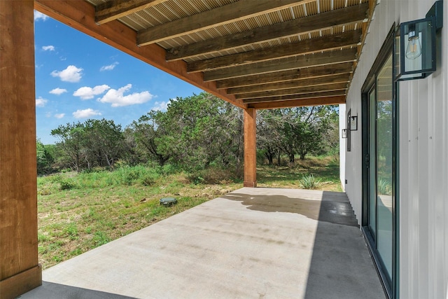 view of patio