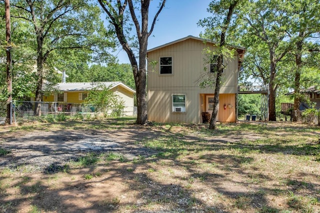 view of back of property