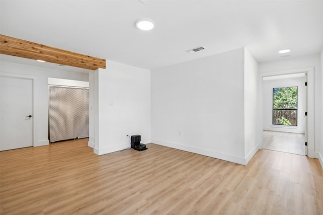 2905 Bilglade Rd, Fort Worth, TX 76133 - unfurnished room featuring light wood-style floors and baseboards