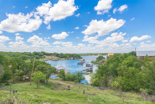 property view of water