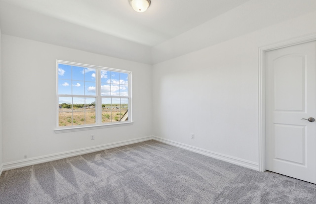 empty room with carpet floors