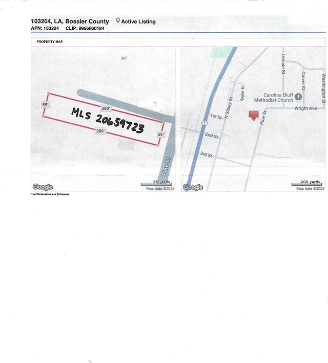 TBD Pine St, Benton LA, 71006 land for sale