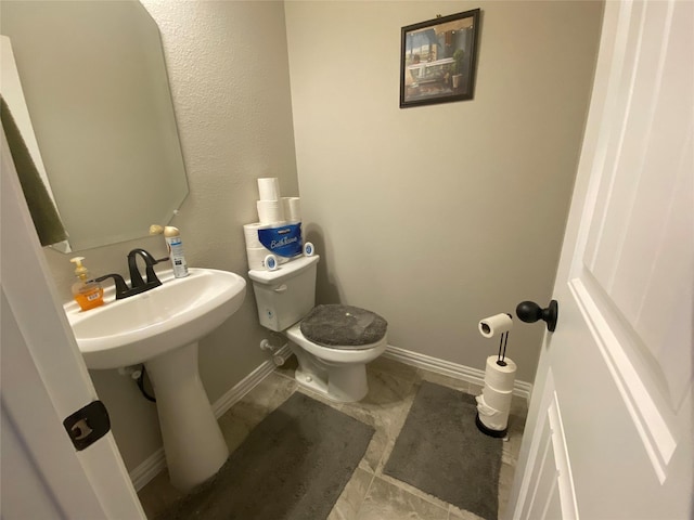 bathroom with toilet