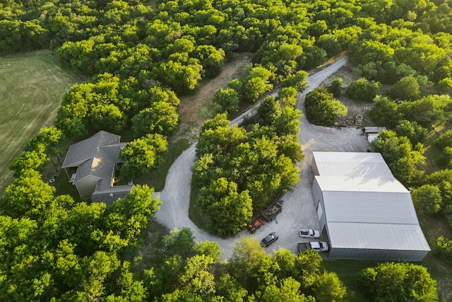 aerial view