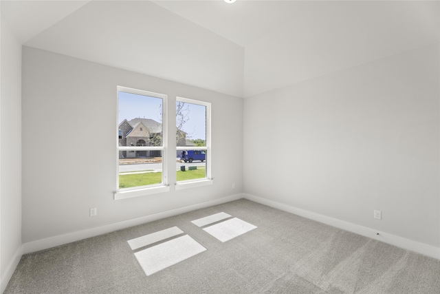 unfurnished room featuring carpet floors