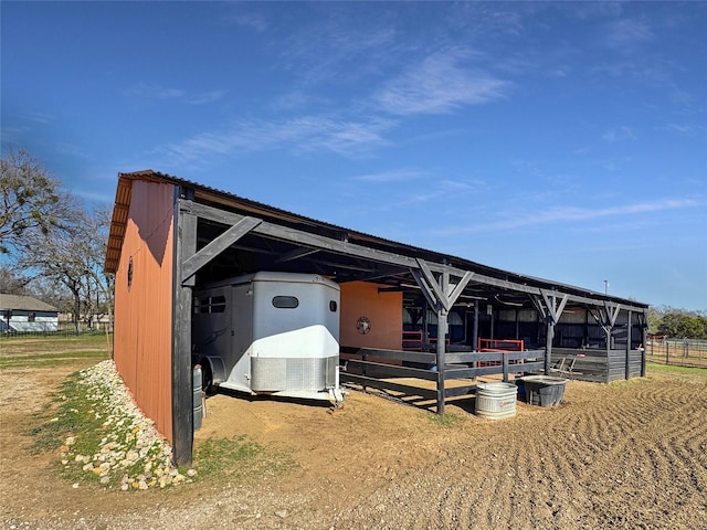 view of outdoor structure