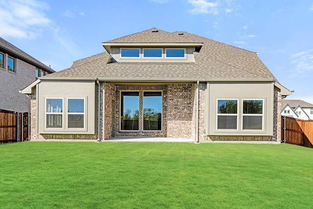 3412 Running Stream Way, Melissa, TX 75454 - back of property with roof with shingles and brick siding