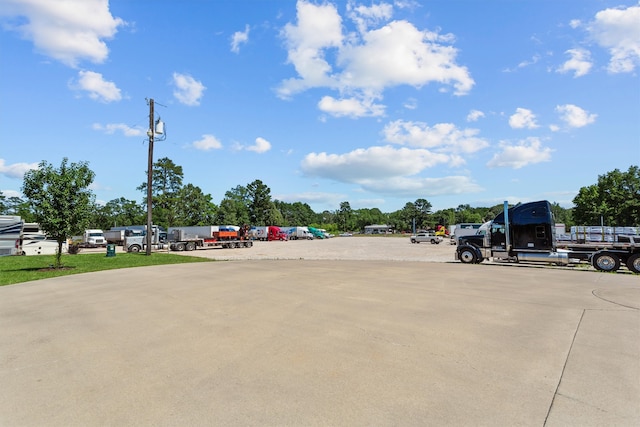 view of vehicle parking