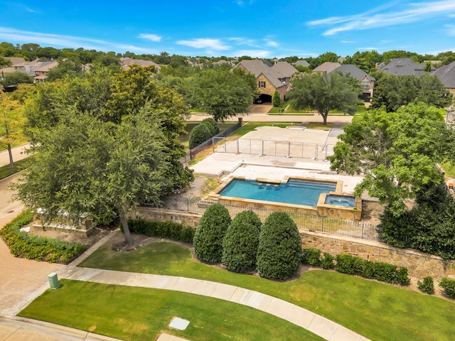 view of pool