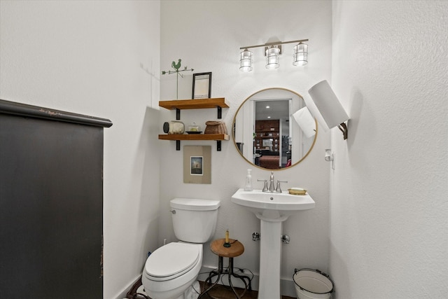 bathroom with toilet