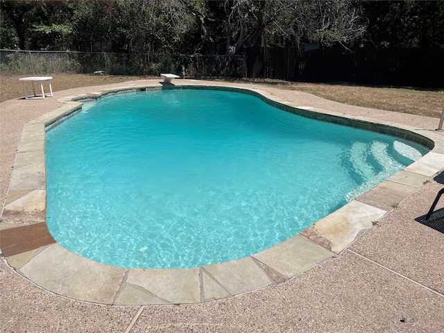 view of pool