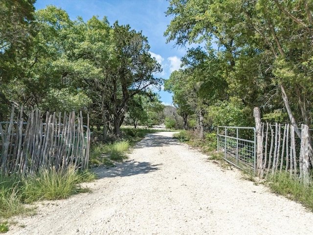 view of road