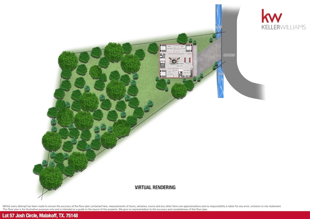 LOT57 Josh Cir, Malakoff TX, 75148 land for sale