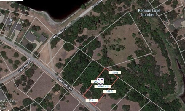 1442 Lakeside Trl, Whitney TX, 76692 land for sale