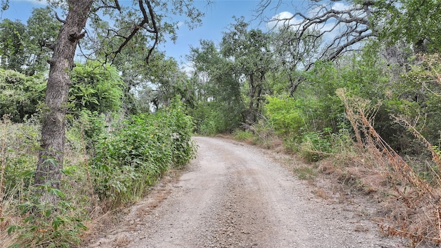 view of road