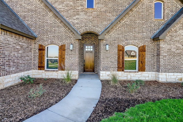 view of property entrance