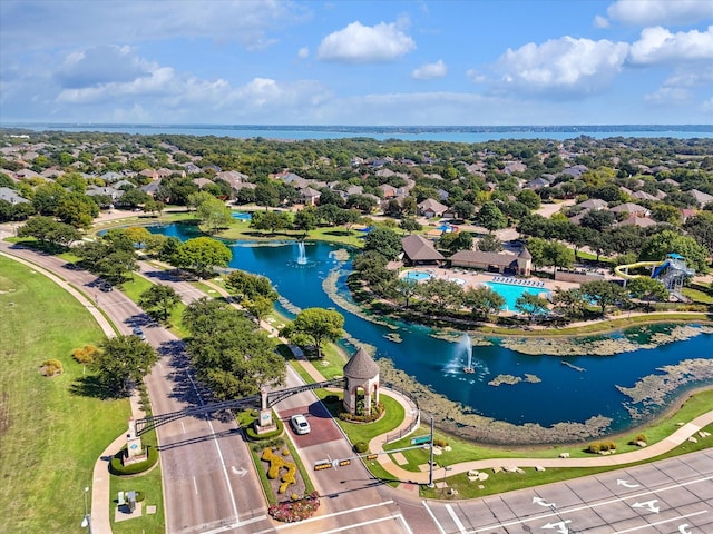 10517 Wentworth Dr, Rowlett, TX 75089 - aerial view of a nearby body of water