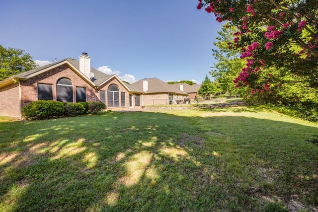 1514 Murphy Dr, Rockwall, TX 75087 - view of yard with fence